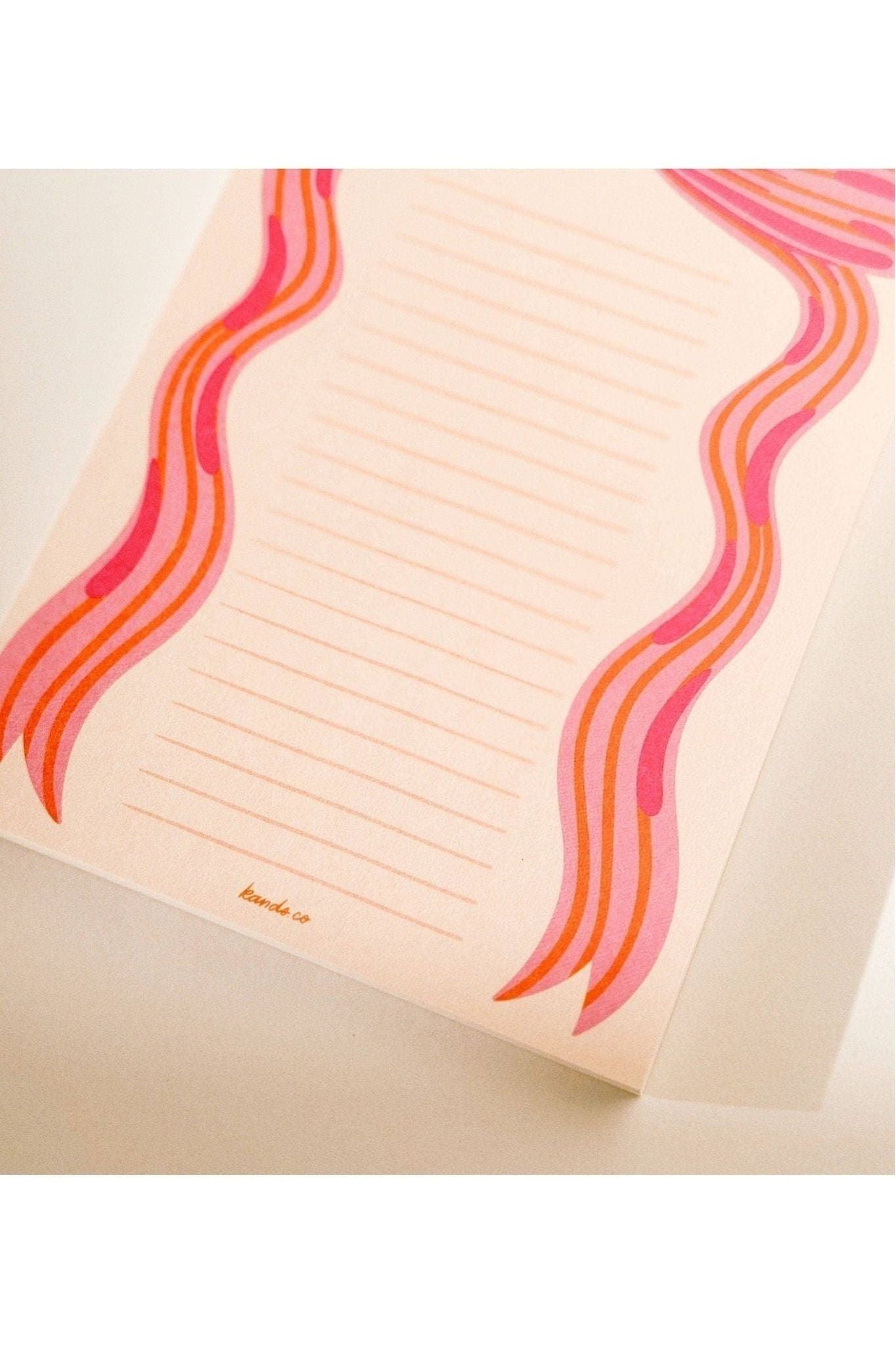 Little Bow Pink Notepad - Keepsake
