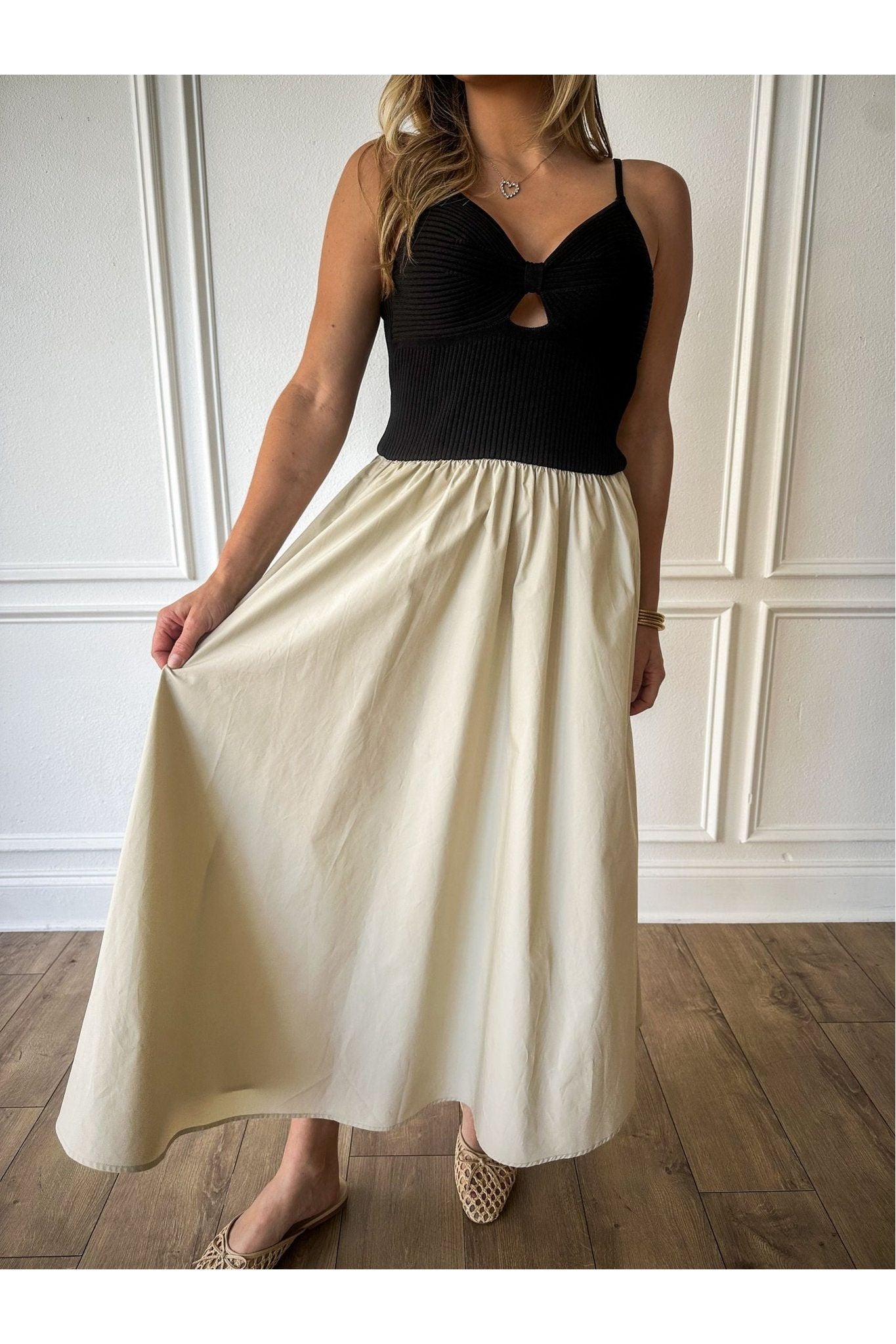 Madrid Mixed Media Dress - Keepsake
