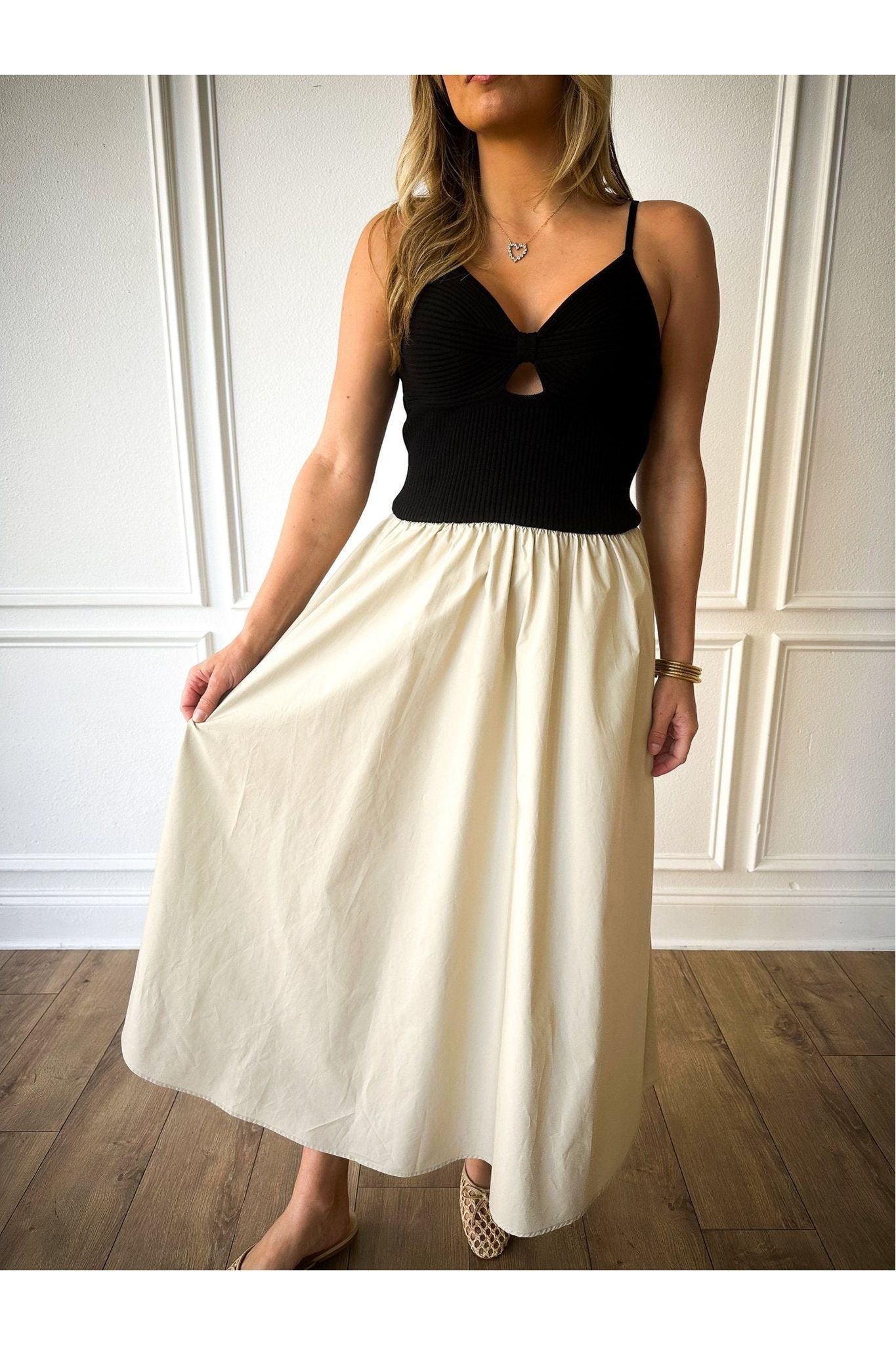 Madrid Mixed Media Dress - Keepsake