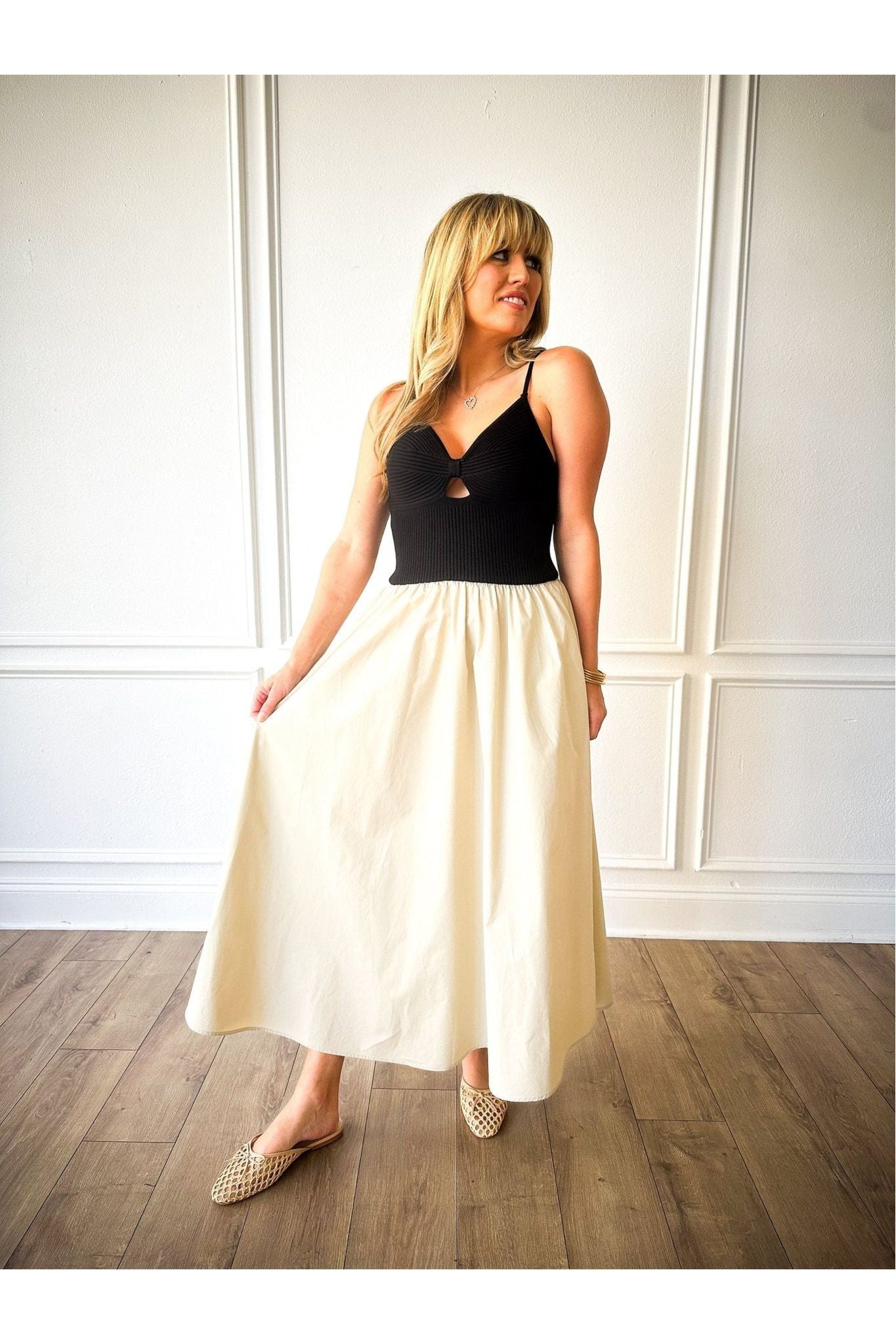 Madrid Mixed Media Dress - Keepsake