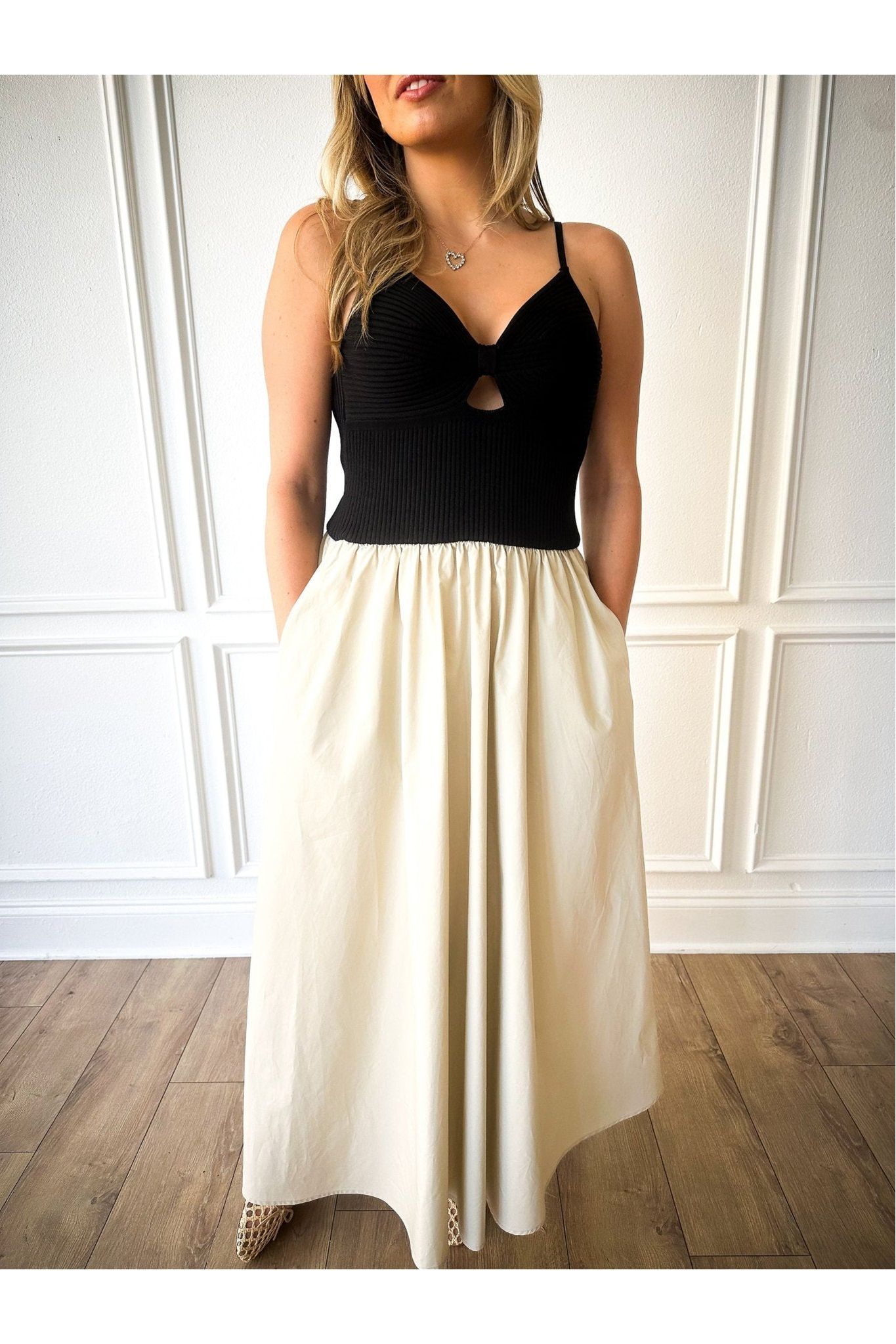 Madrid Mixed Media Dress - Keepsake