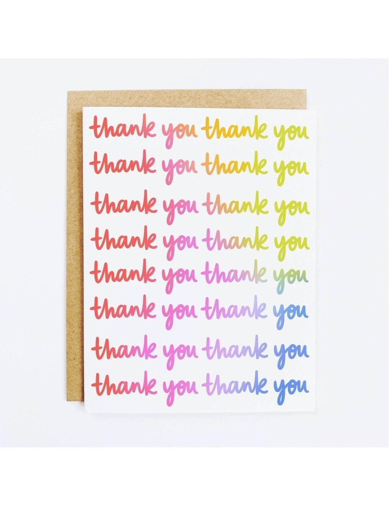 Many Thanks Card - Keepsake