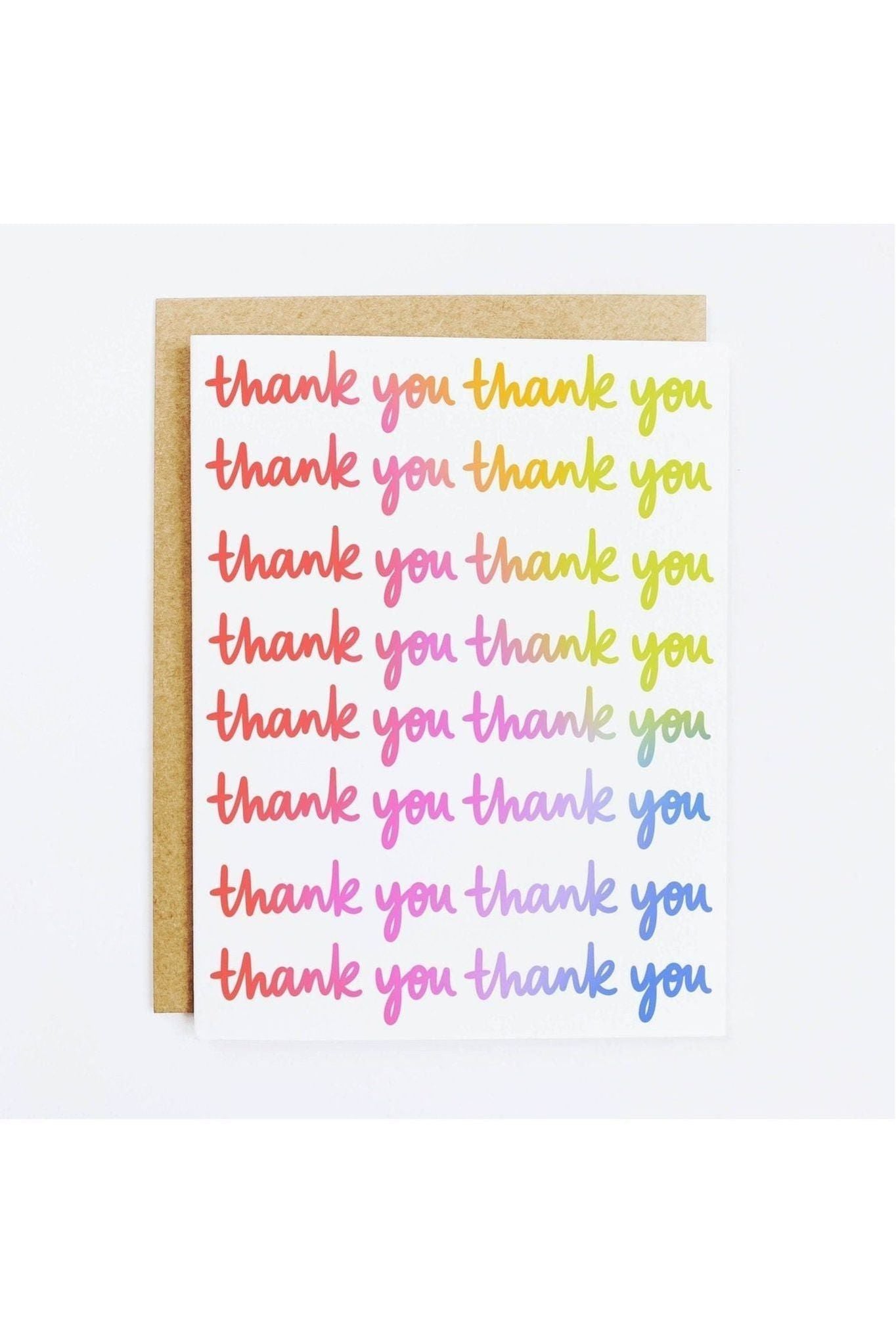 Many Thanks Card - Keepsake