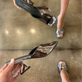 Matisse: Soiree Heel - Pewter - Keepsake