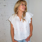 Morning Light Embroidered Top - Keepsake
