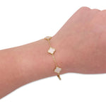 Mother of Pearl Clover Bracelet - Keepsake