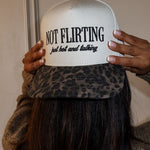Not Flirting Trucker Hat - Keepsake