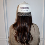 Not Flirting Trucker Hat - Keepsake