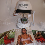 The Not Flirting Trucker Hat is a trendy embroidered women’s trucker hat—perfect for casual outfits, streetwear style, girls’ night, and boutique fashion.