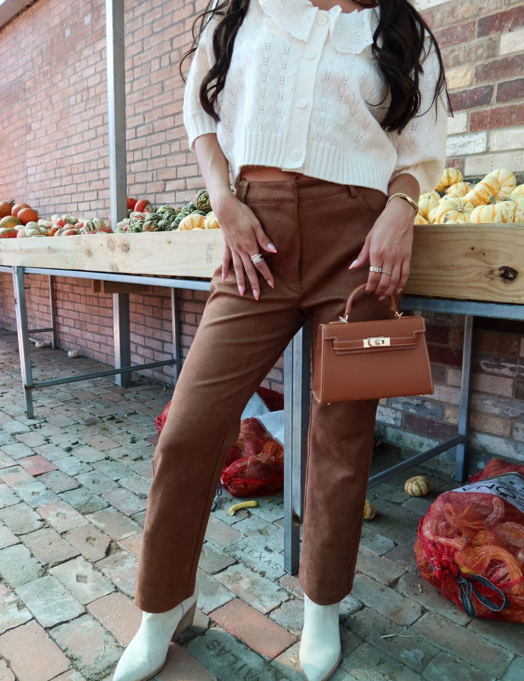 Oliver Faux Suede Pant - Keepsake