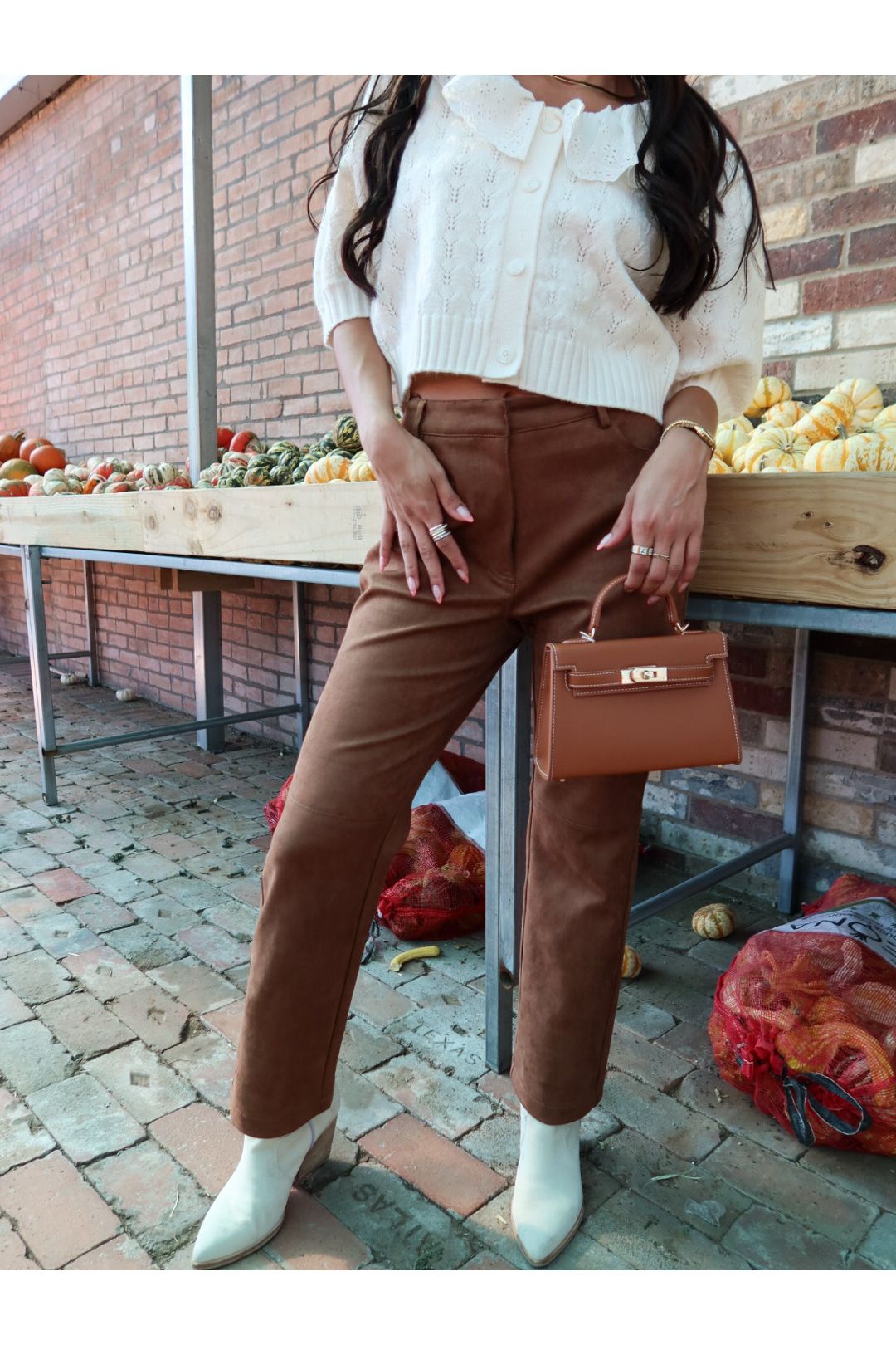 Oliver Faux Suede Pant - Keepsake