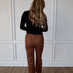 Oliver Faux Suede Pant - Keepsake