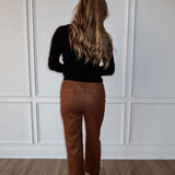 Oliver Faux Suede Pant - Keepsake