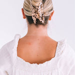 Open Hair Clip | Large | Blonde Tortoise - Keepsake
