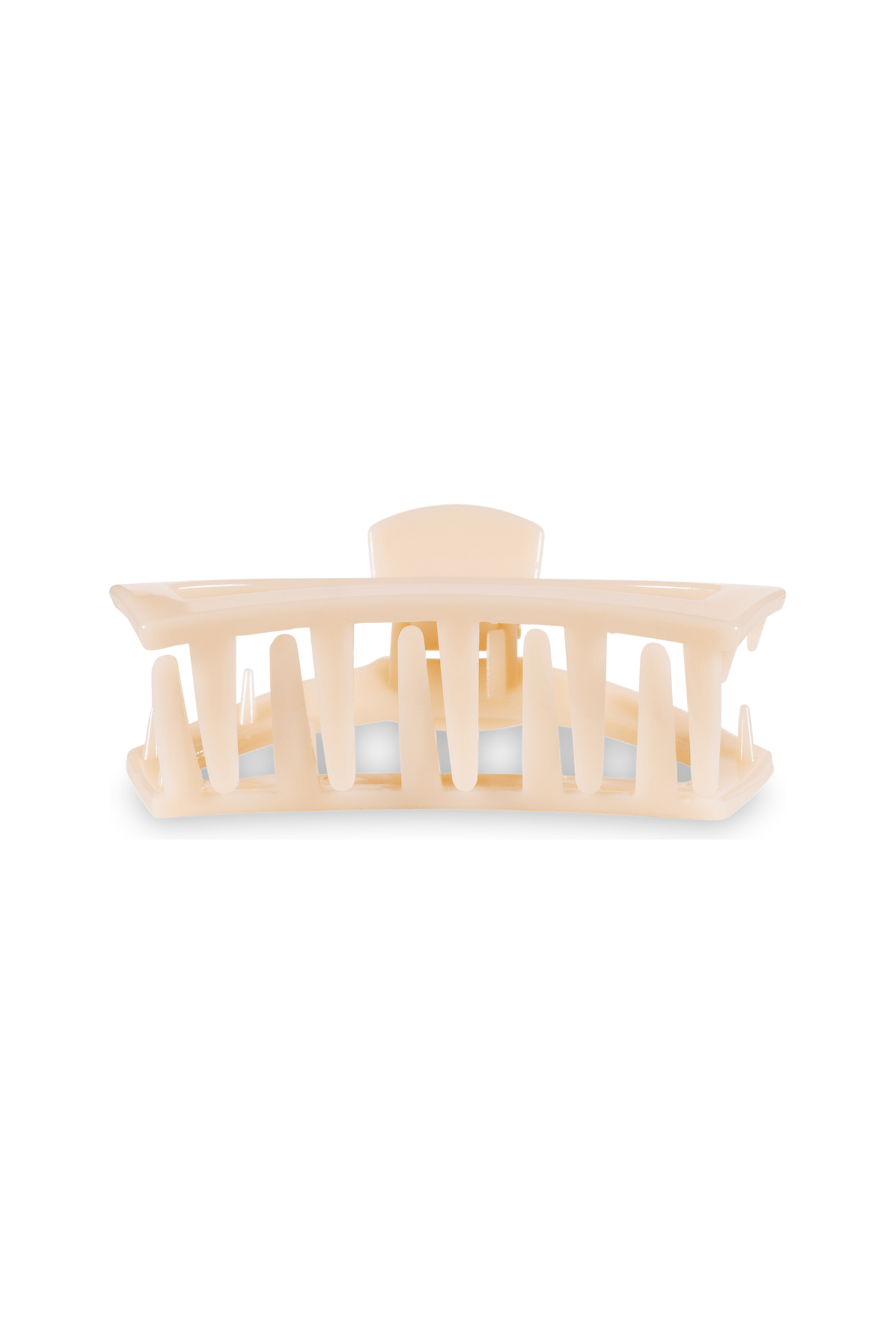 Open Hair Clip | Med. | Almond Beige - Keepsake