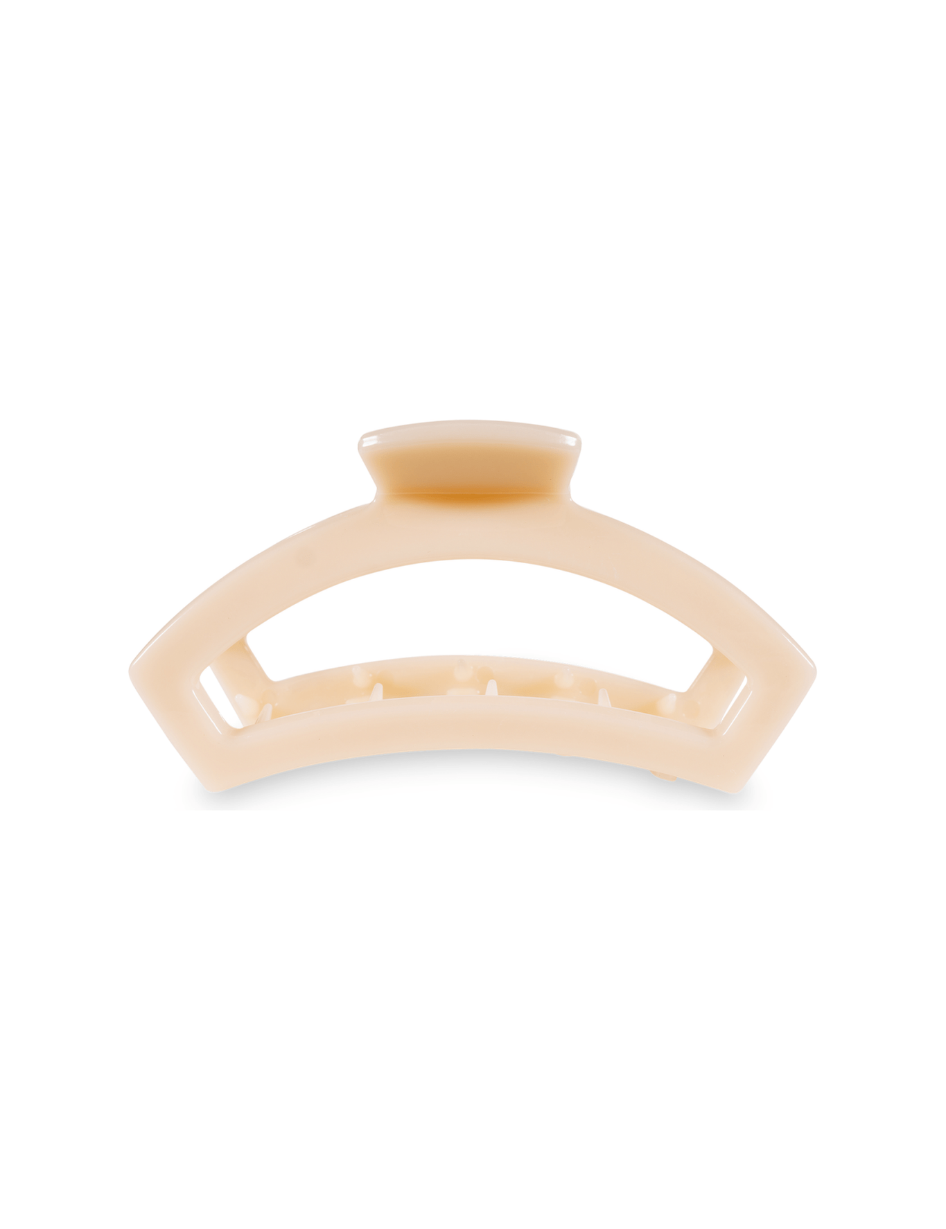 Open Hair Clip | Med. | Almond Beige - Keepsake
