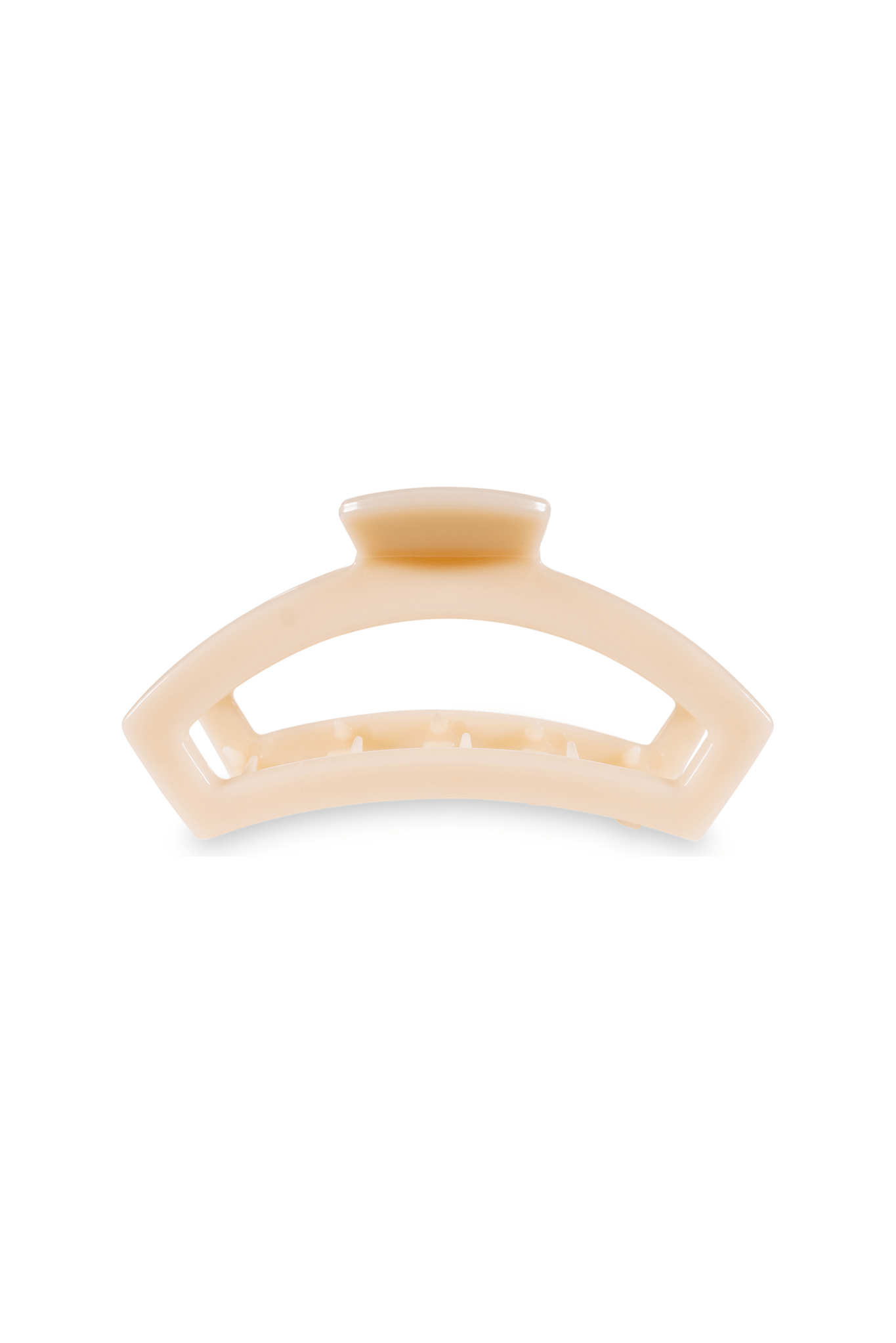 Open Hair Clip | Med. | Almond Beige - Keepsake