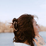 Open Hair Clip | Med. | Blonde Tortoise - Keepsake