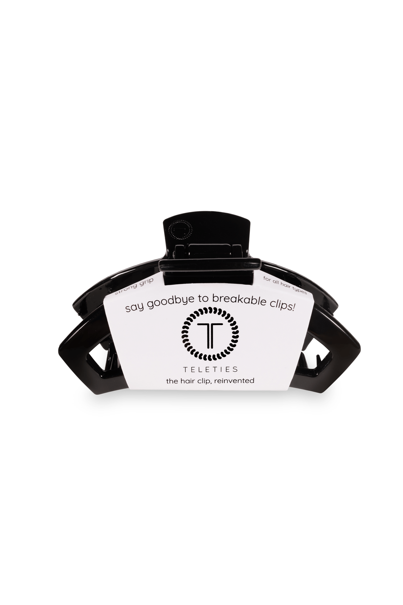 Open Hair Clip | Med. | Jet Black - Keepsake