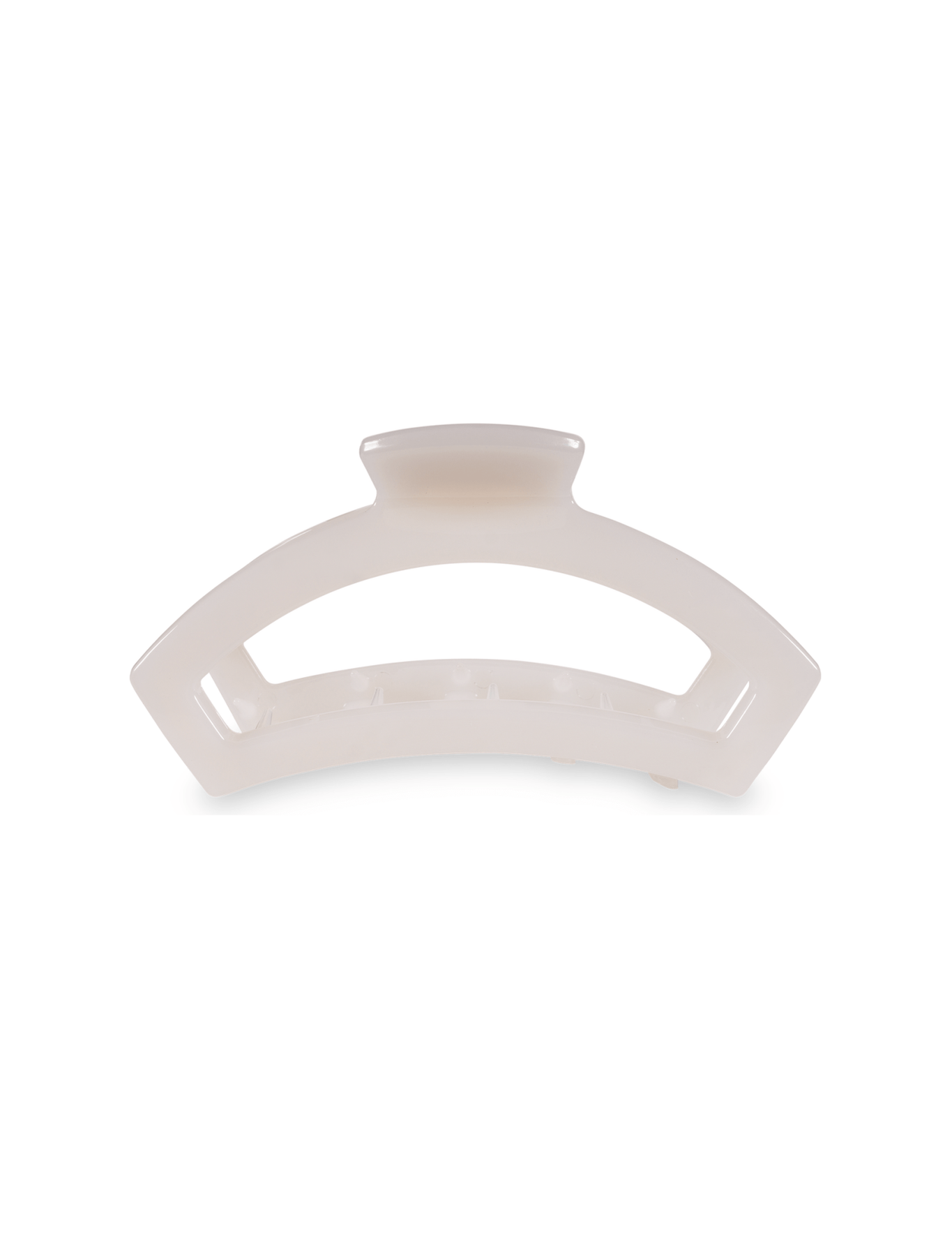 Open Hair Clip | Medium | Coconut White - Keepsake