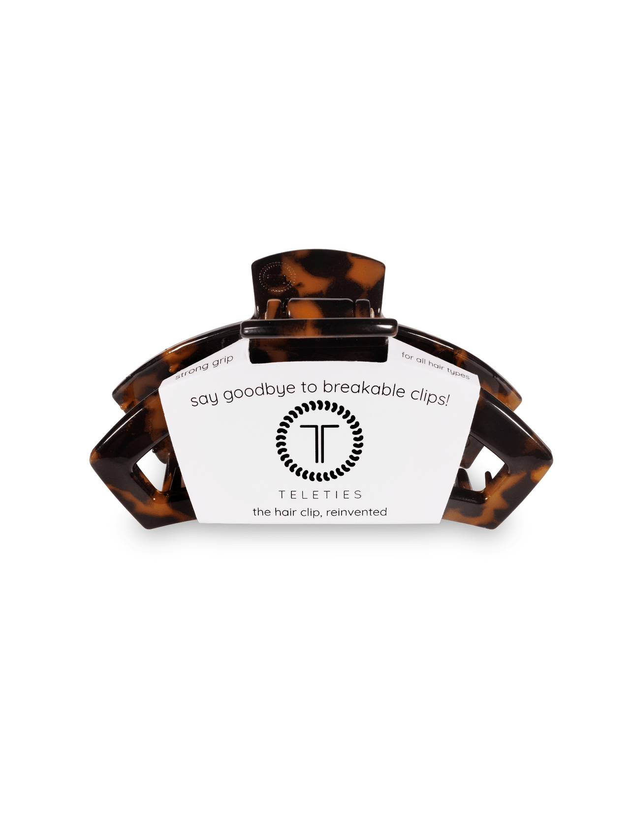 Open Hair Clip | Small | Tortoise - Keepsake