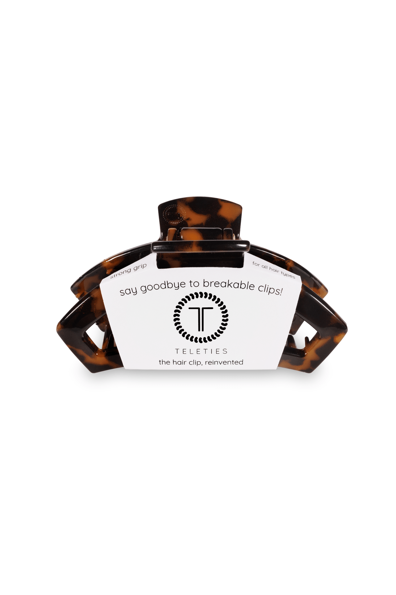 Open Hair Clip | Small | Tortoise - Keepsake