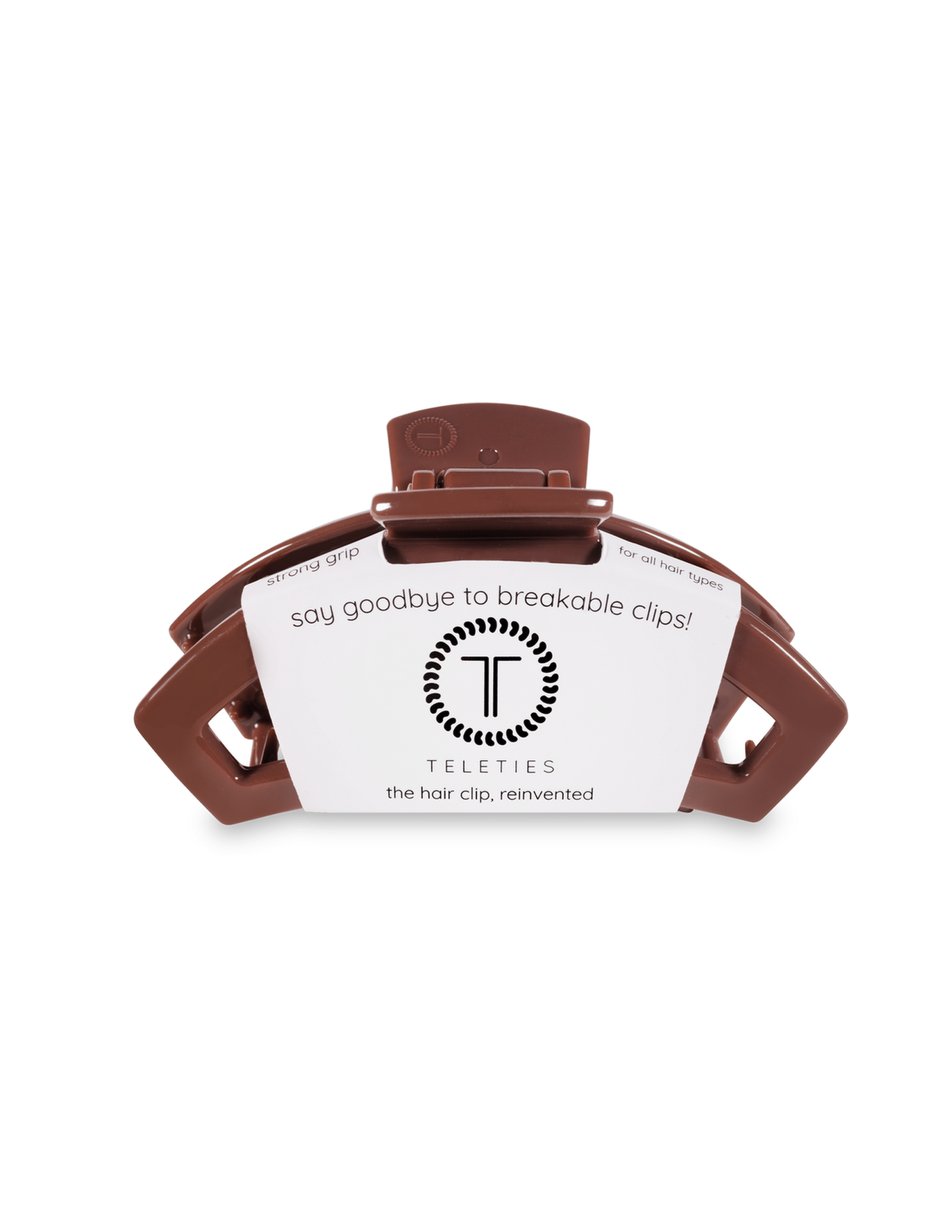 Open Nutmeg Medium Hair Clip - Keepsake