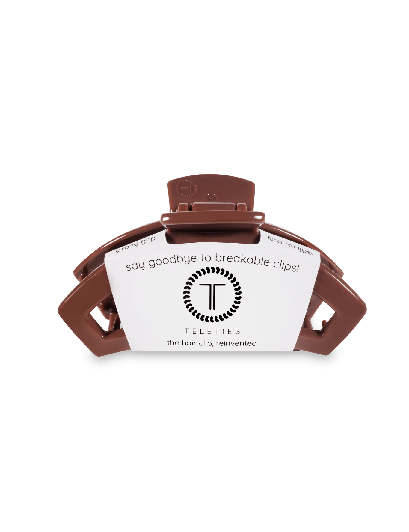 Open Nutmeg Medium Hair Clip - Keepsake