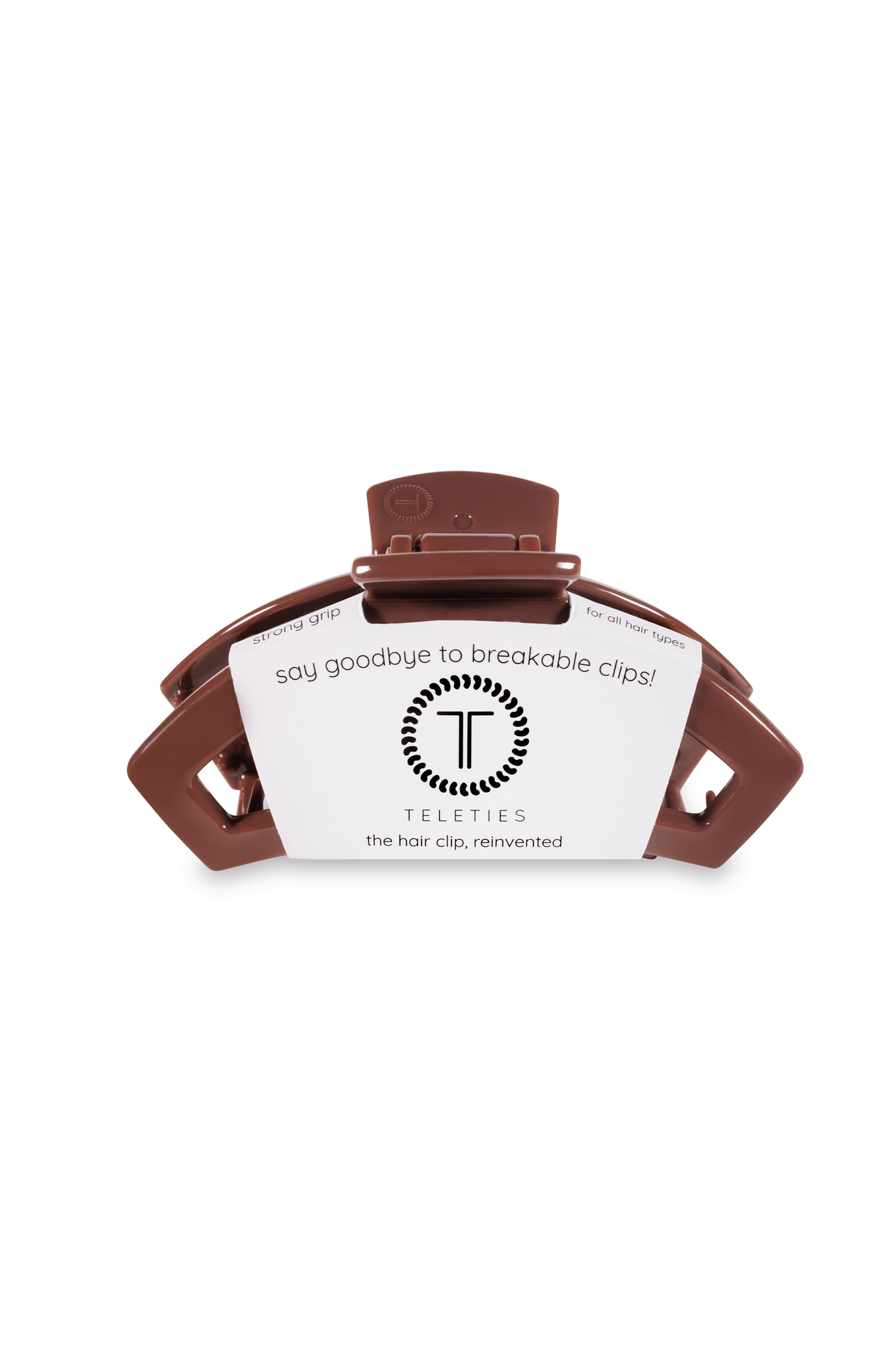 Open Nutmeg Medium Hair Clip - Keepsake