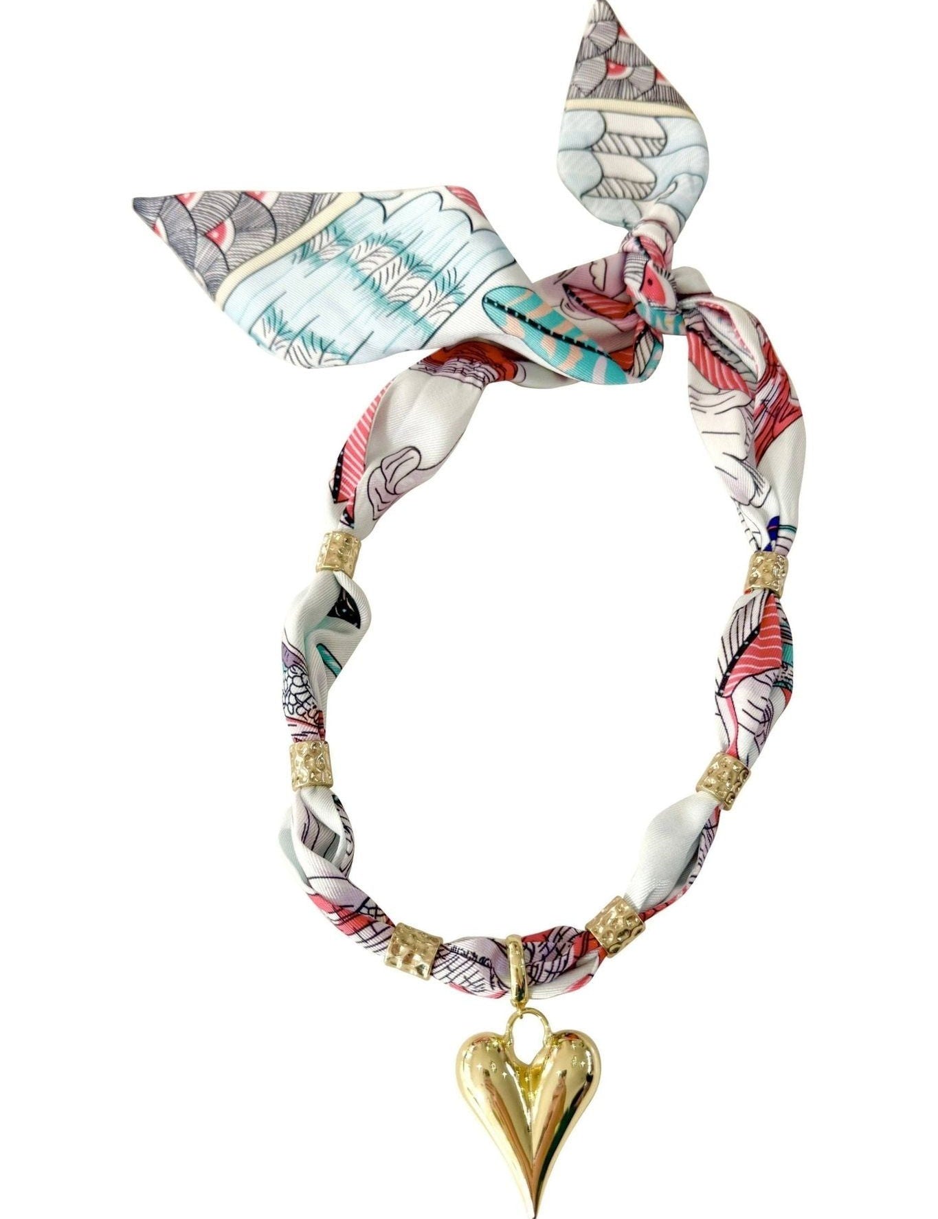 Palm Scarf Necklace - Keepsake
