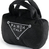 Pawda Handbag Squeaker Dog Toy: Large - Keepsake