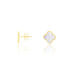Pearl Clover Stud Earrings - Keepsake