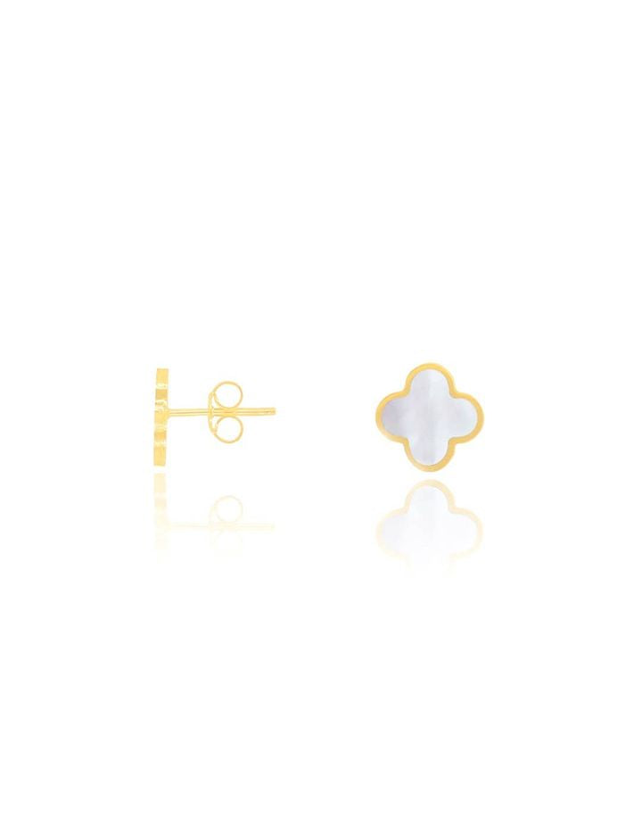 Pearl Clover Stud Earrings - Keepsake