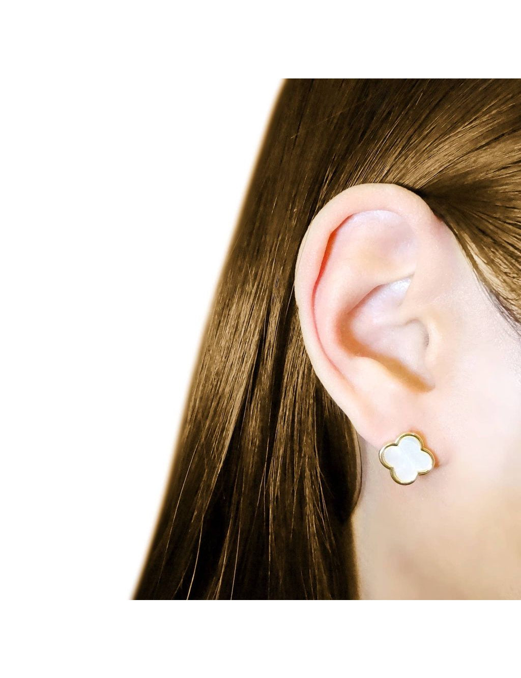 Pearl Clover Stud Earrings - Keepsake