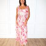 Petal Crush Tiered Midi Dress - Keepsake