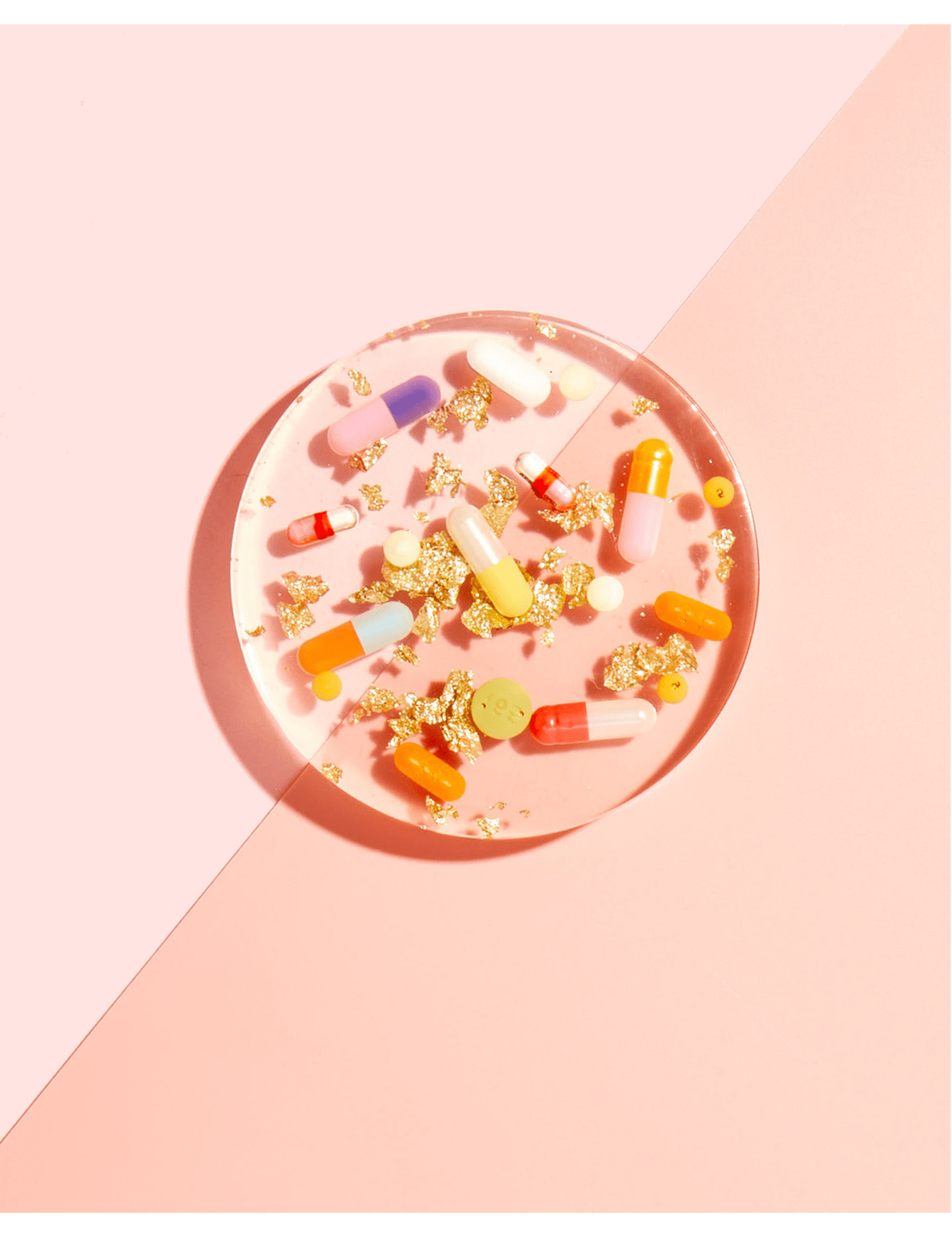 Pill + Gold Coaster - Keepsake