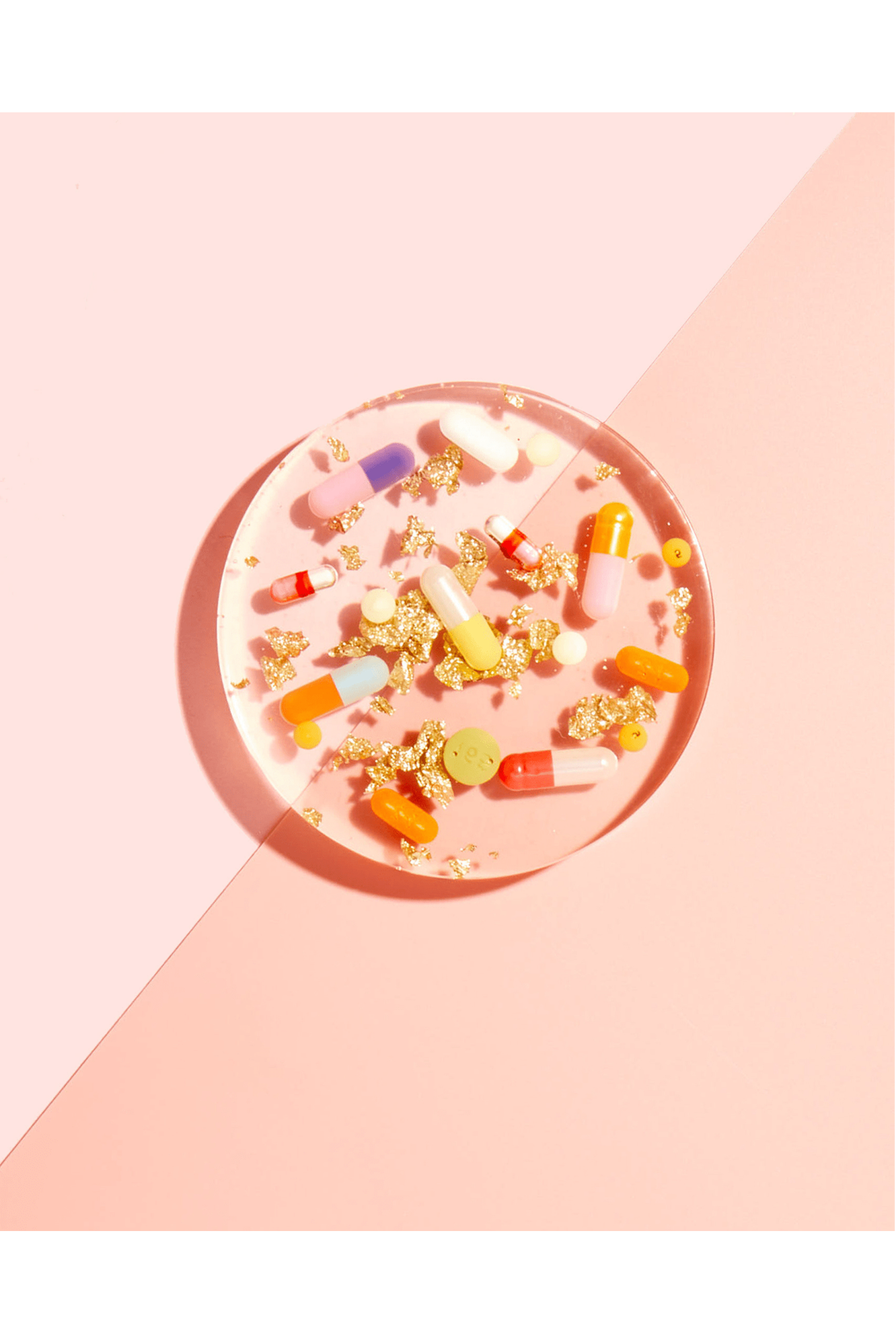 Pill + Gold Coaster - Keepsake