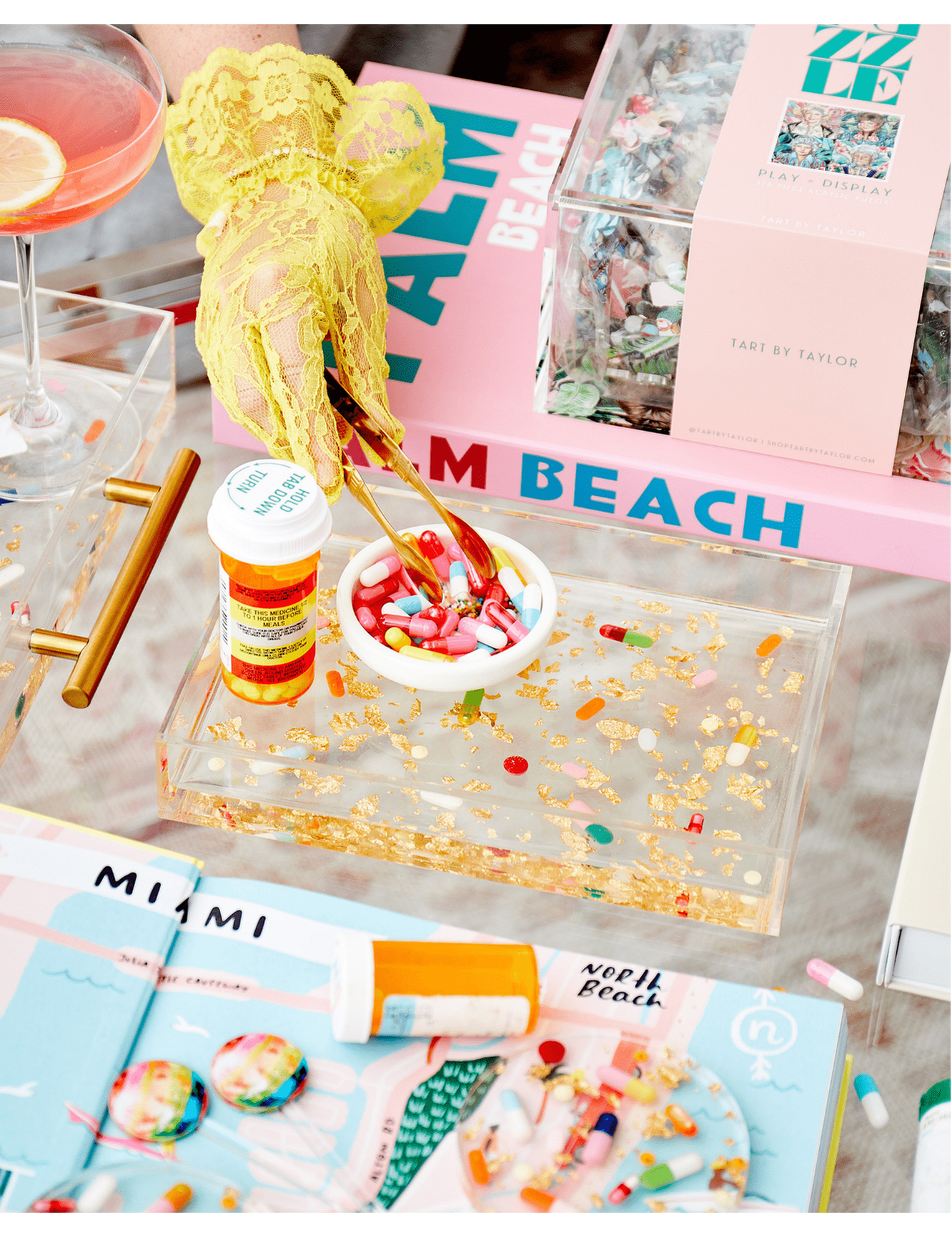 Pill + Gold Small Tray - Keepsake