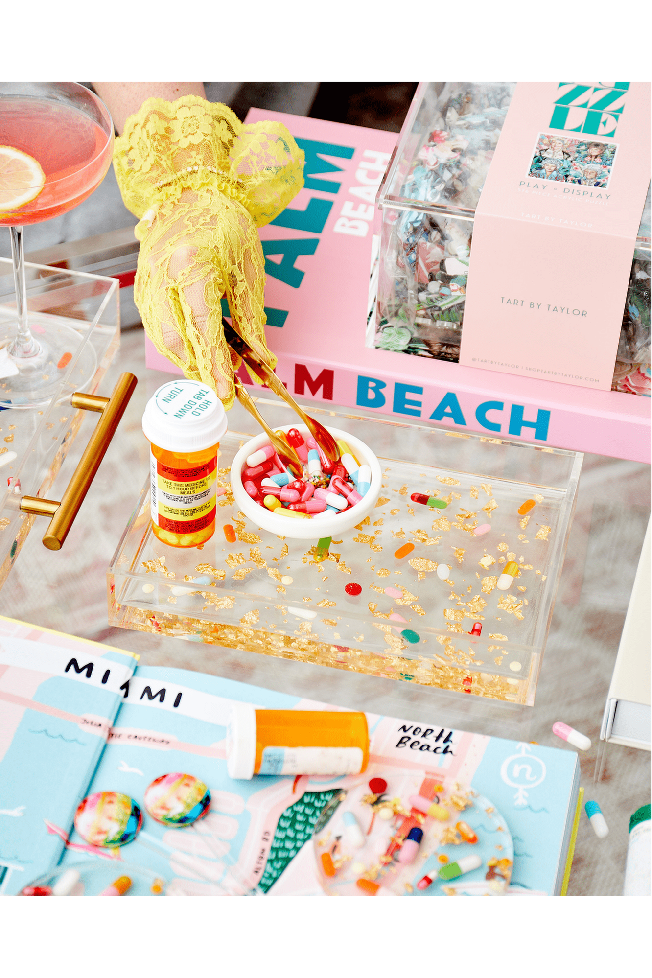 Pill + Gold Small Tray - Keepsake