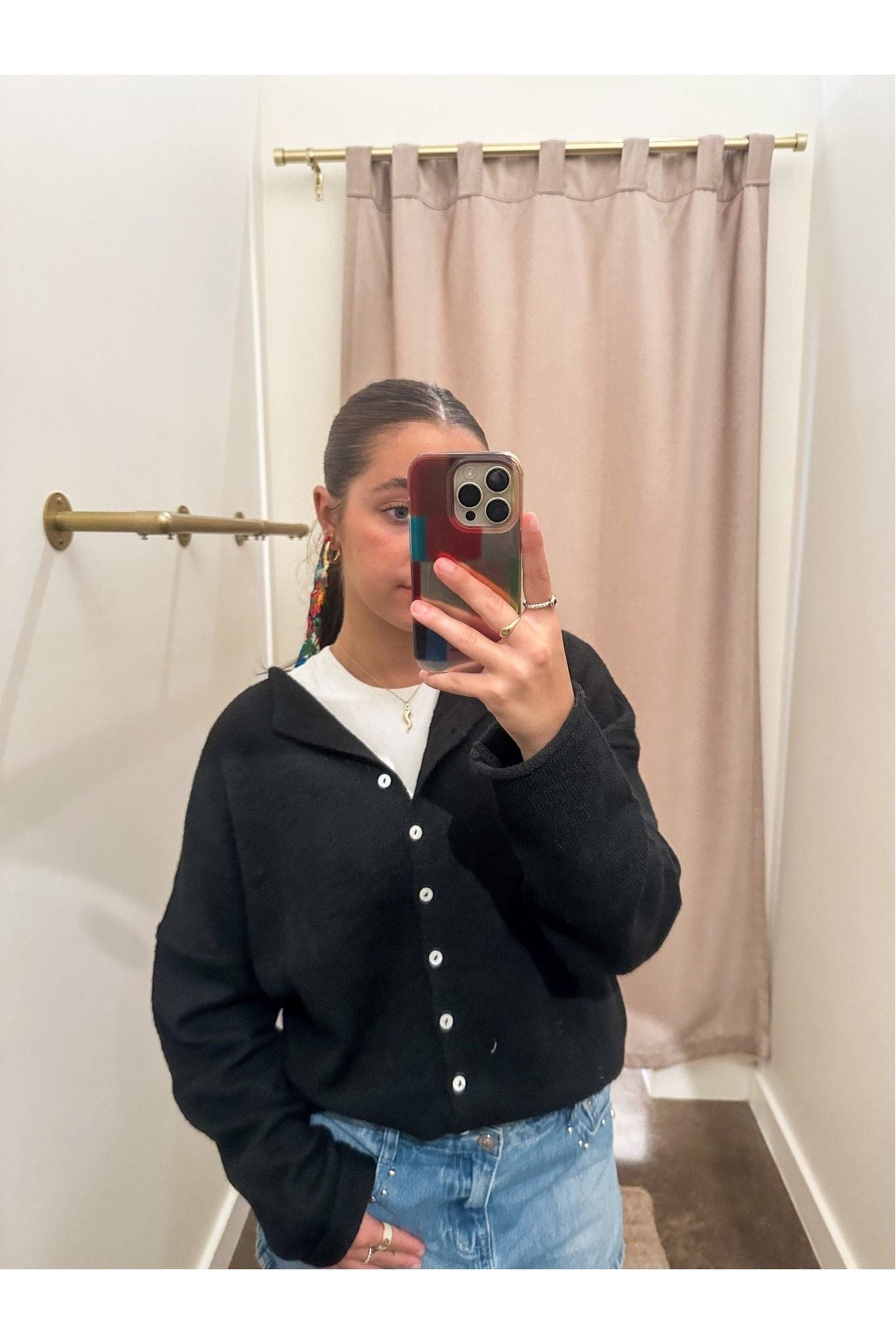 Piper Cardigan - Black - Keepsake