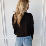 Piper Cardigan - Chocolate - Keepsake