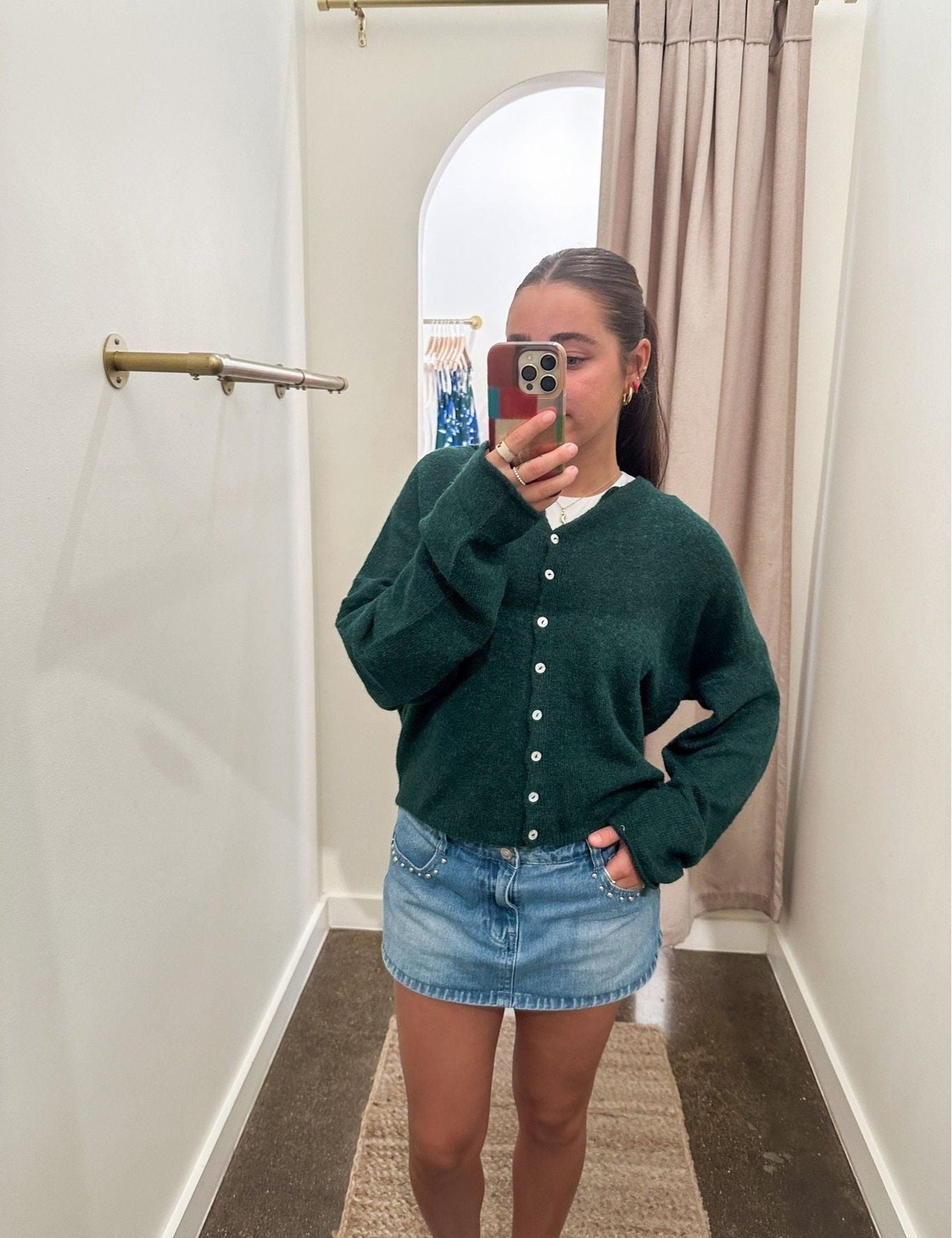 Piper Cardigan - Green - Keepsake