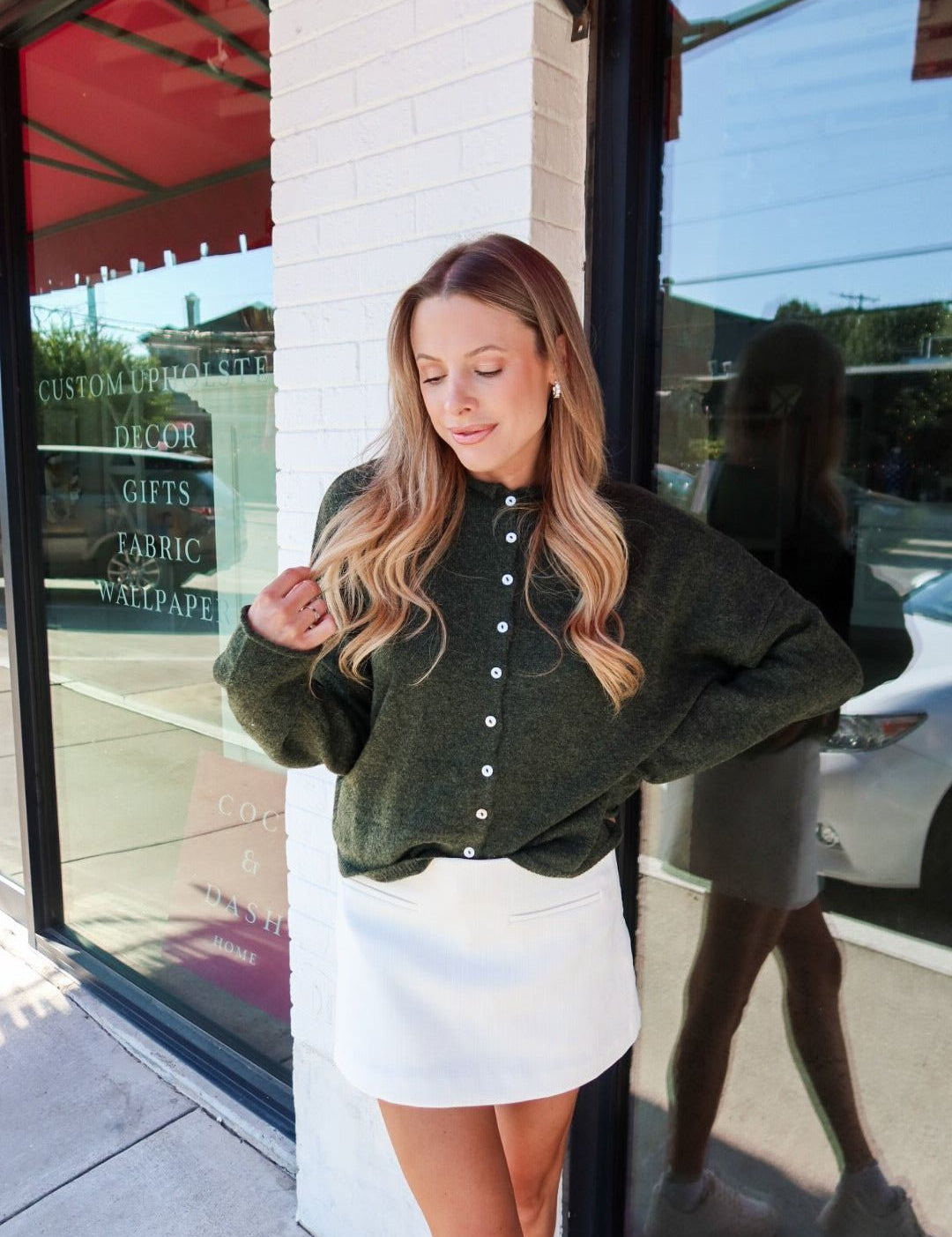 Piper Cardigan - Hunter Green - Keepsake