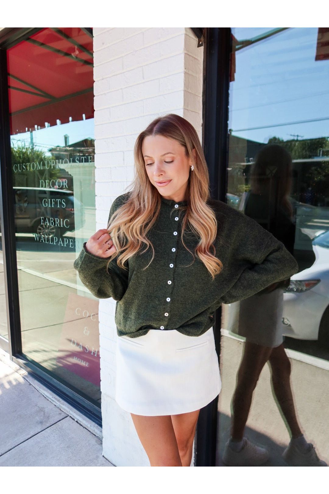 Piper Cardigan - Hunter Green - Keepsake