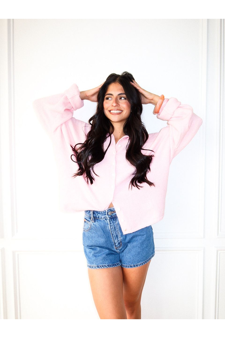 Piper Cardigan - Pink - Keepsake