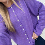 Piper Cardigan - Purple - Keepsake