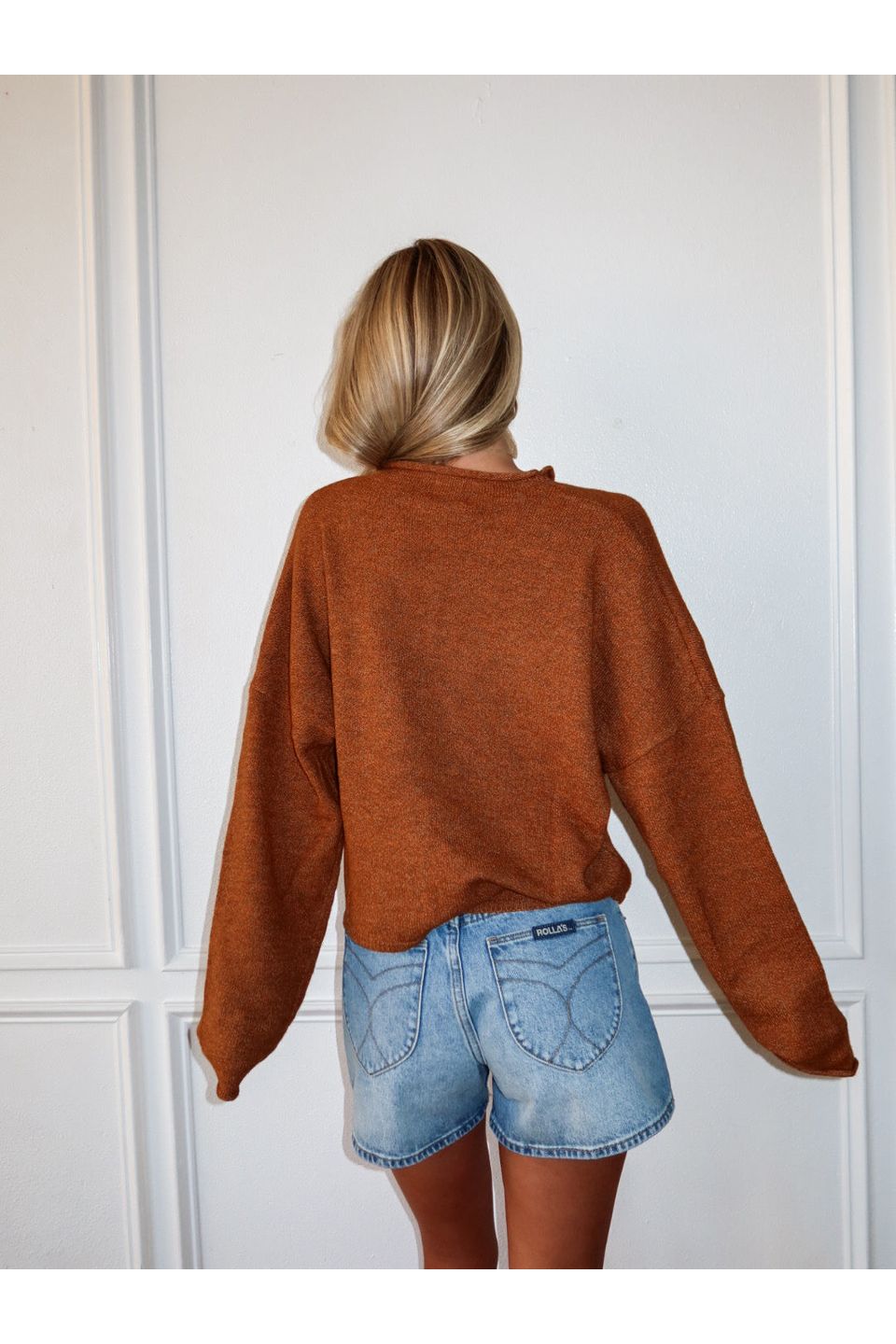 Piper Cardigan - Rust - Keepsake