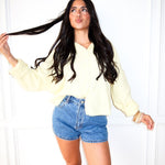 Piper Cardigan - Yellow - Keepsake