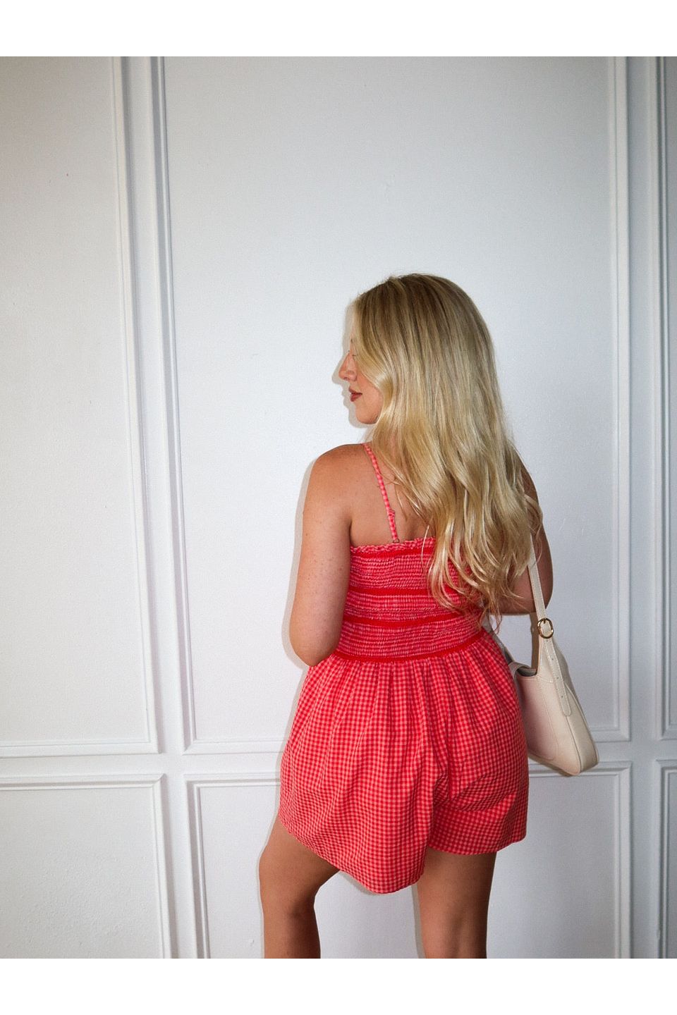 Poppy Gingham Romper - Keepsake