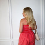 Poppy Gingham Romper - Keepsake